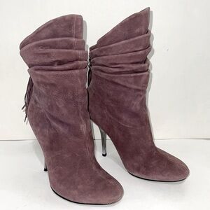 Marciano Guess Purple Suede Ankle Boots